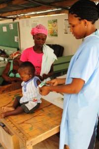 All children 6 months to 5 years are screened for malnutrition