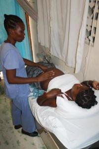 Prenatal consults are done on 275-300 women per month.